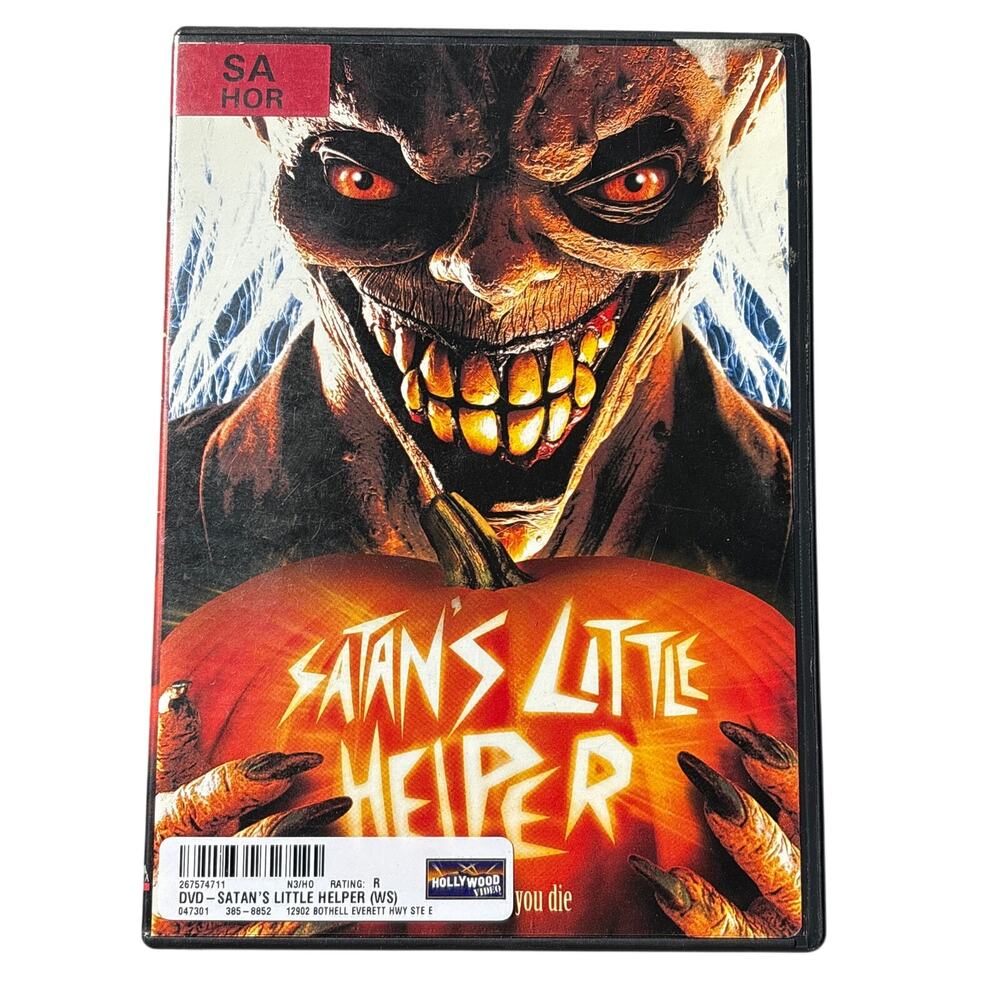 Satan's Little Helper (2004) - horror Screen Media DVD  ex Blockbuster Rental